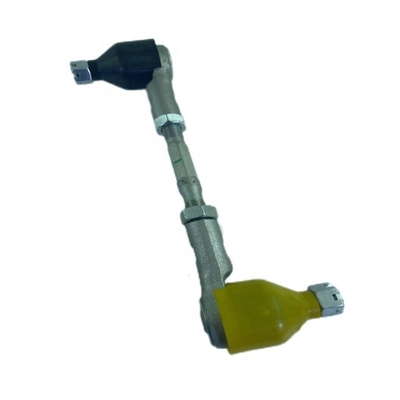 Long Life span Side Tie Rod Assembly per Qingling UCS55 4JB1T in ferro nero e argento
